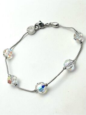 Swarovski Crystal Silver Bracelet